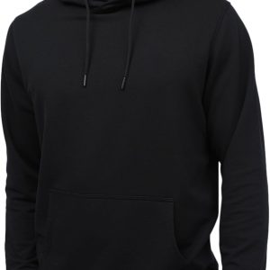 Premium Hoodies for Men S - 4XL Lightweight Casual Fitted Plain Pullover Sweatshirt